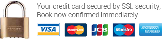 We accept credit card